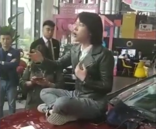 西安奔驰女车主证明未涉合同诈骗：感谢公义法理 不要怕被黑